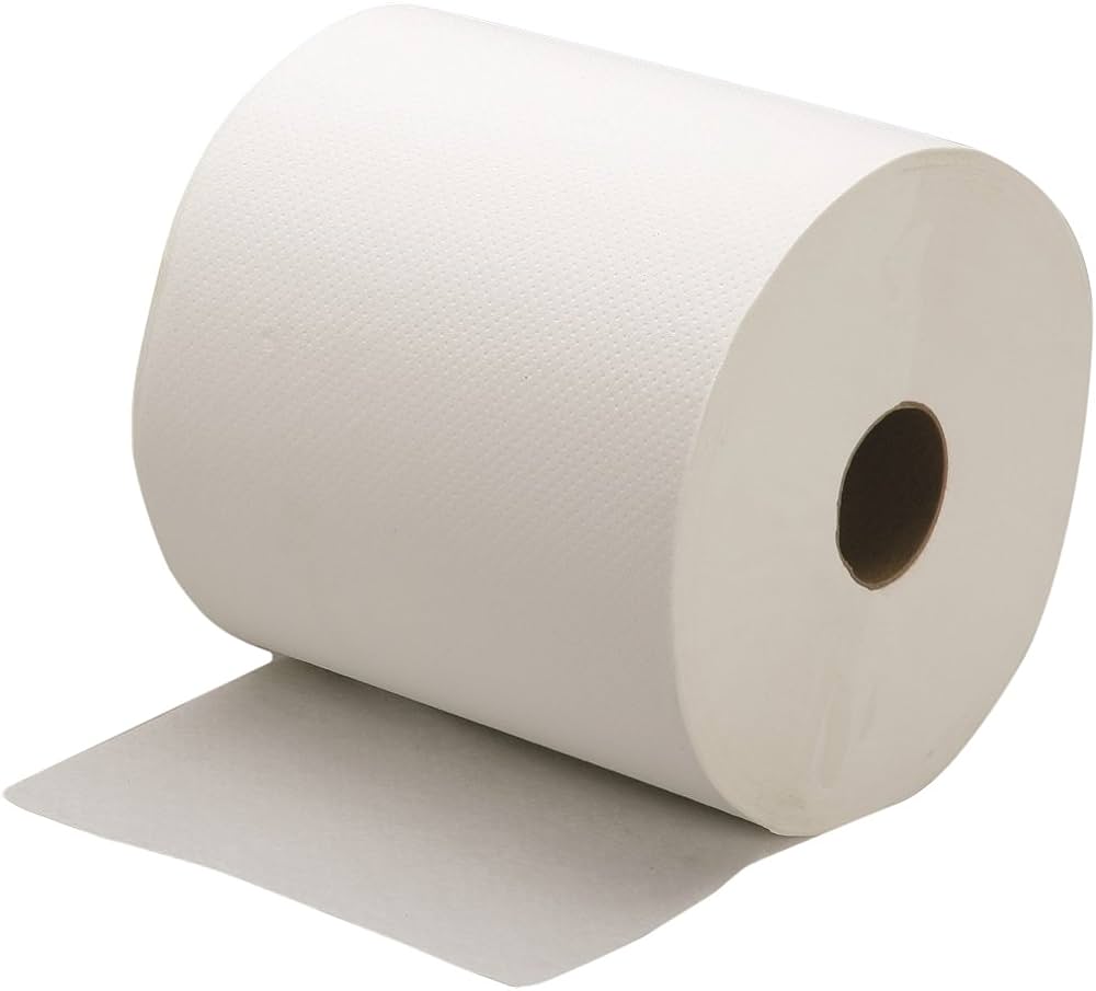 CONTINUOUS ROLL PAPER TOWEL, 8" X 800FT,