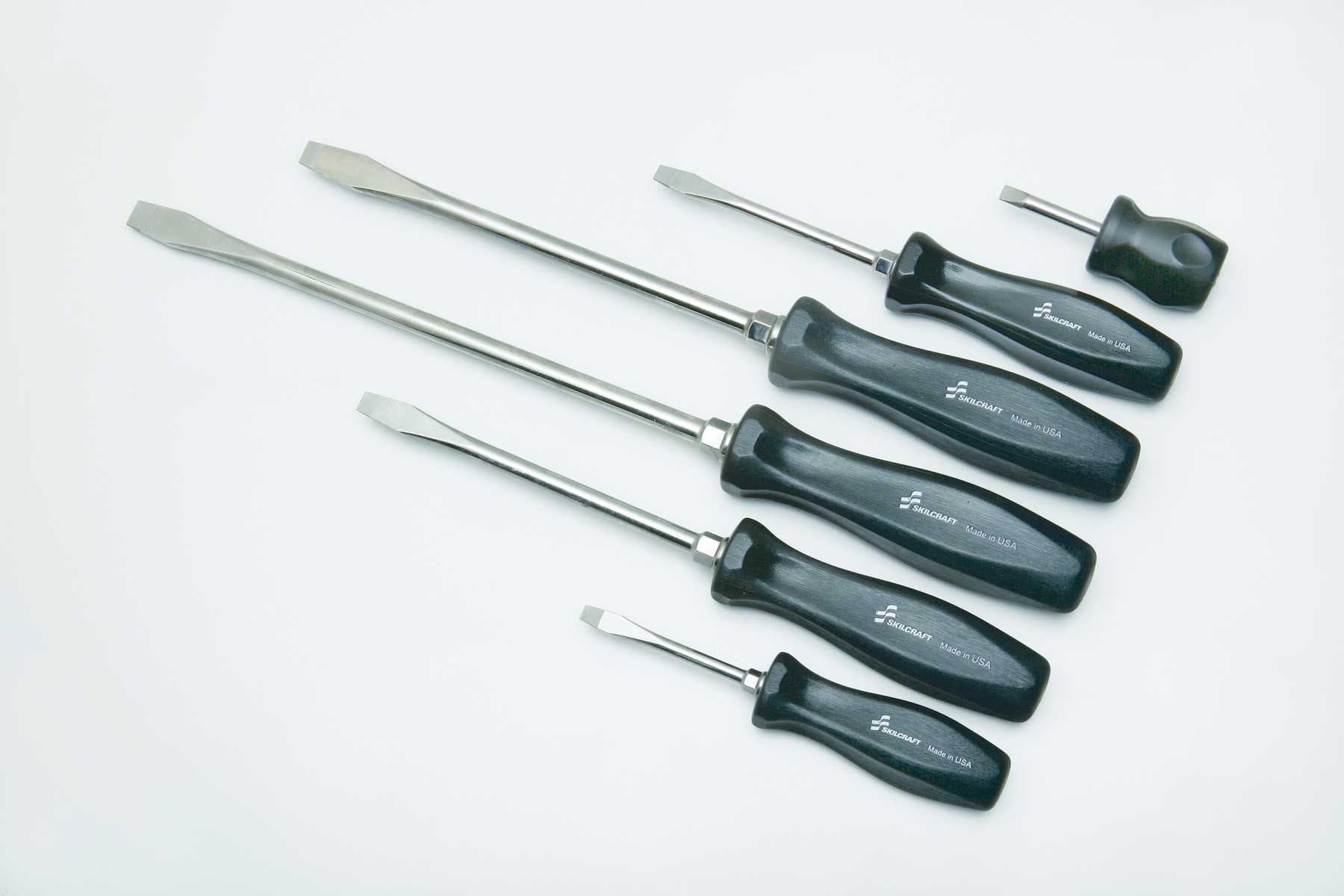 SCREWDRIVER, SET, 3/16 - 3/8W SLOTTED TI