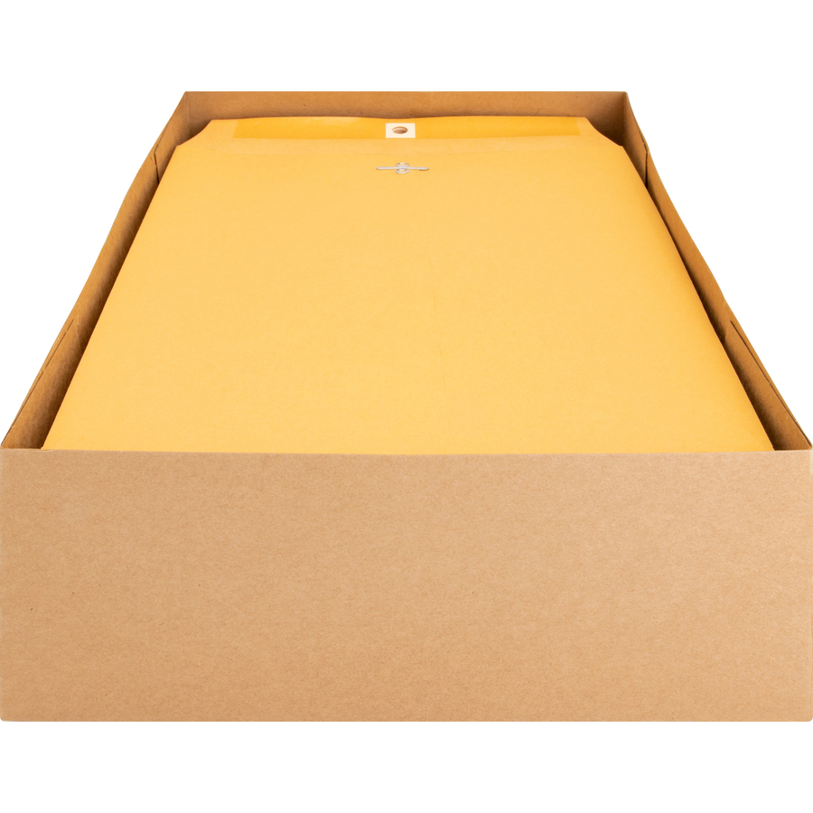 Business Source Heavy-duty Clasp Envelopes, 9 x 12, Kraft, 100/BX Business Source Heavy-duty Clasp Envelopes, 9 x 12, Kraft, 100/BX