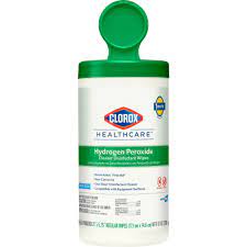 Clorox Healthcare Hydrogen-Peroxide Wipes, 155