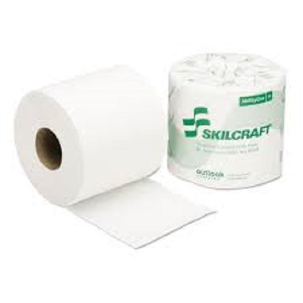 Skilcraft Toilet Tissue, 2-Ply Septic Safe, 80/BX Skilcraft Toilet Tissue, 2-Ply Septic Safe, 80/BX