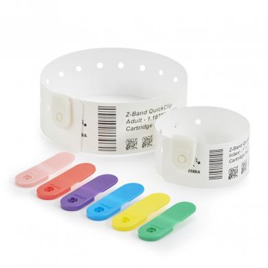 Zebra DT Wristband Polypropylene (1.1875" x 11") (1" Core) Zebra DT Wristband Polypropylene (1.1875" x 11") (1" Core)