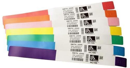 Zebra Slim Alert Wristband Vinyl (0.625" x 10") (Clip Closure) (Purple) (BLANK) (3" Core) (500/Case) Zebra Slim Alert Wristband Vinyl (0.625" x 10") (Clip Closure) (Purple) (BLANK) (3" Core) (500/Case)