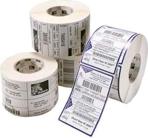 Zebra TT Label Polyester (3" x 1") (1" C