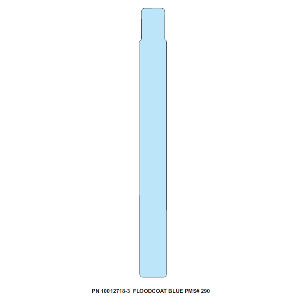 Zebra DT Wristband Polypropylene Blue (1" x 10") (1" Core) Zebra DT Wristband Polypropylene Blue (1" x 10") (1" Core)