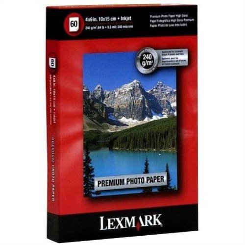 Lexmark Premium Photo Paper (4" x 6") (100 Sheets/Box)