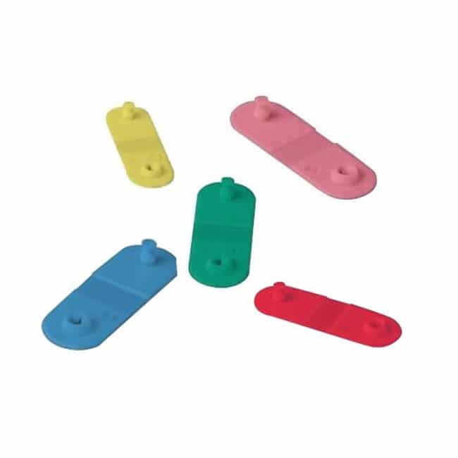 Zebra Wristband Clips Blue