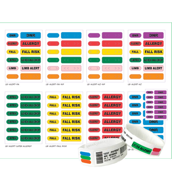 Zebra Labels PET (2.5" x 3.5") Alert Lab