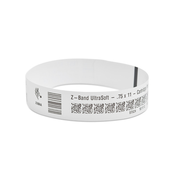 Zebra DT Wristband Polypropylene (0.75" x 11")