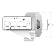 Zebra TT Label Polyester (3.25" x 0.5")