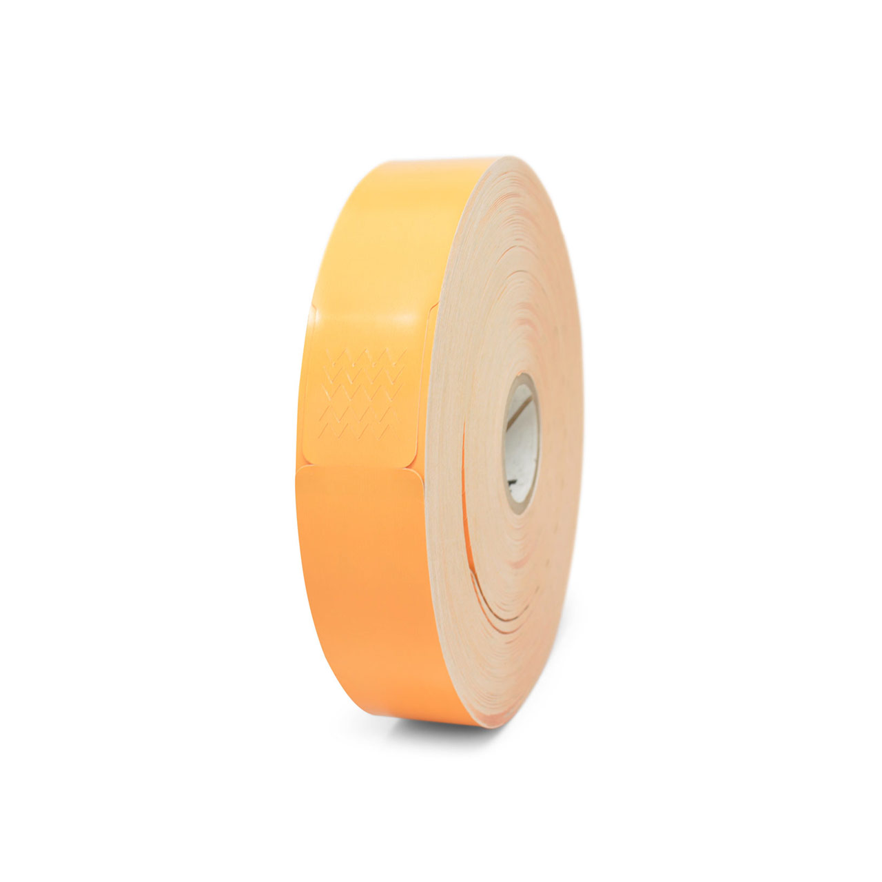 Zebra DT Wristband Polypropylene Orange (1" x 10") (1" Core) Zebra DT Wristband Polypropylene Orange (1" x 10") (1" Core)
