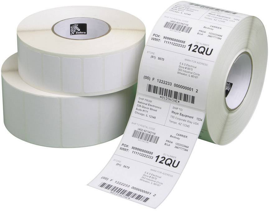 Zebra DT Label Paper (3" x 3") (3" Core)