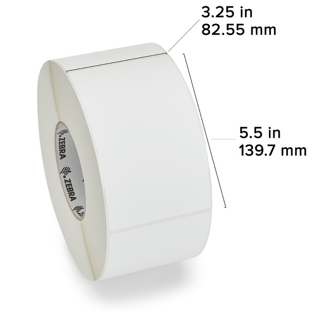 Zebra TT Label Kimdura Polypro (3.25" x