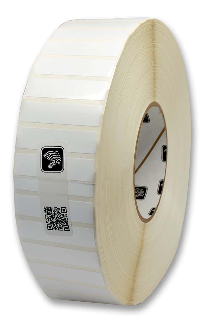 Zebra TT Label Polyester (2.5" x 0.5") (