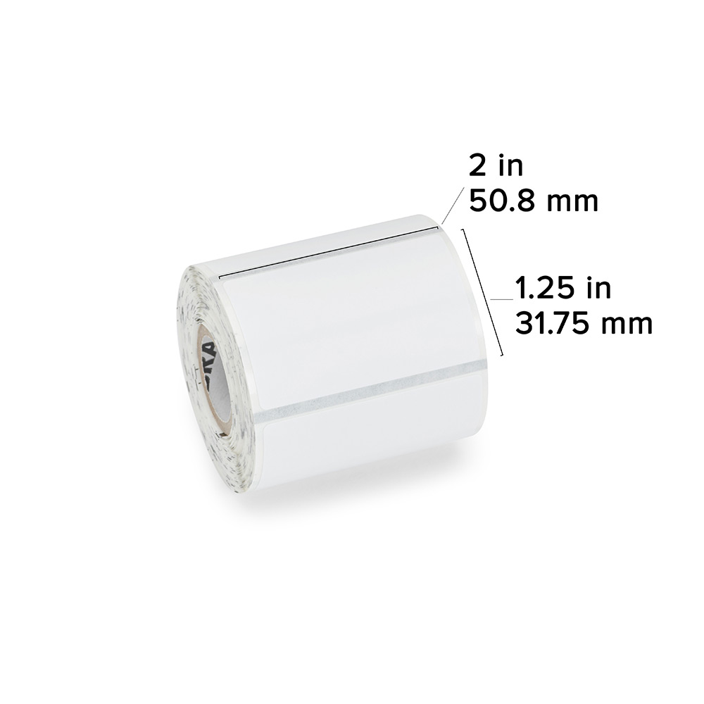 ZEBRA DIRECT THERMAL LABEL PAPER (2" X