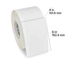Zebra TT Label Polypropylene (4" x 3") (