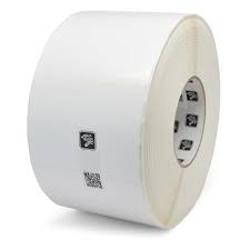 Zebra TT Label Polyester (4" x 4") (3" C