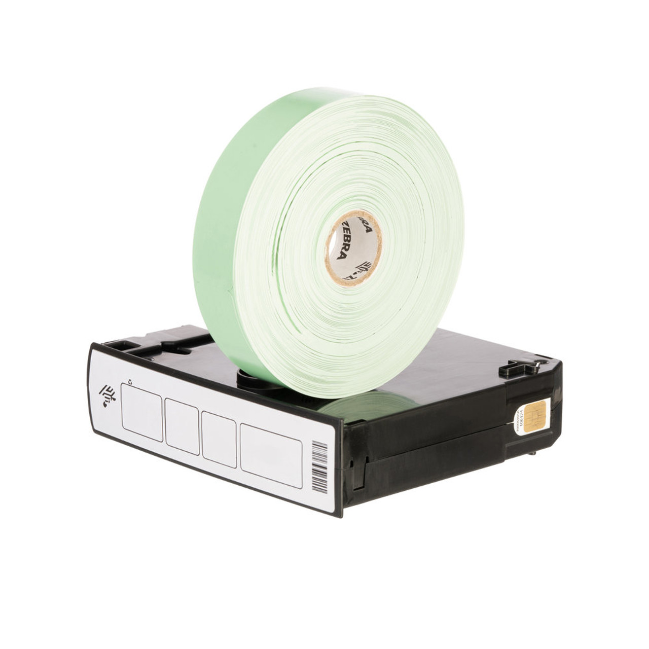 Zebra DT Wristband Polypropylene Green (1" x 10")
