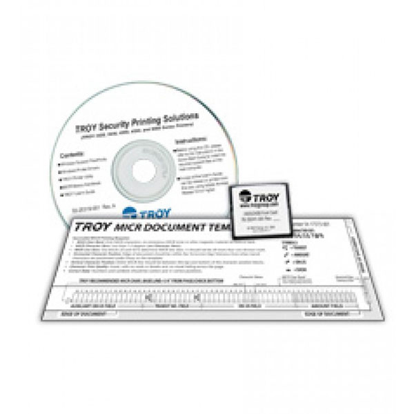 TROY MICR Font Card Kit