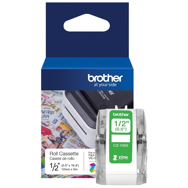 Brother (CZ-1002) Full Colour Continuous Label Roll (12mm x 5m Long) Brother (CZ-1002) Full Colour Continuous Label Roll (12mm x 5m Long)