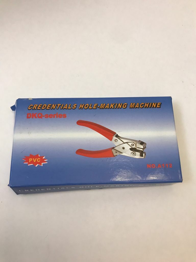 Zebra Card Punch