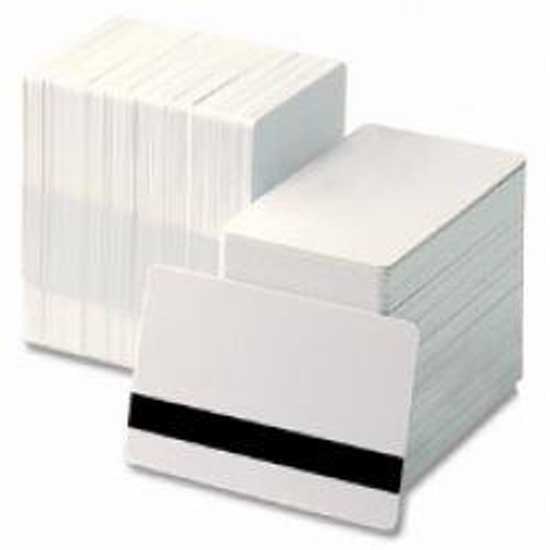Zebra White PVC Cards (30 mil)