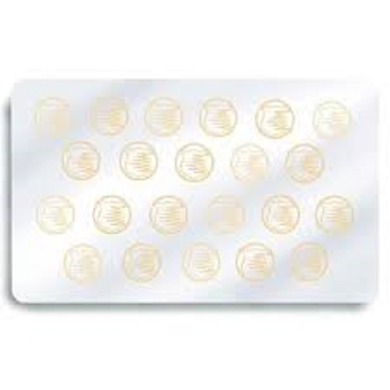 Zebra White Composite Cards (30 mil)