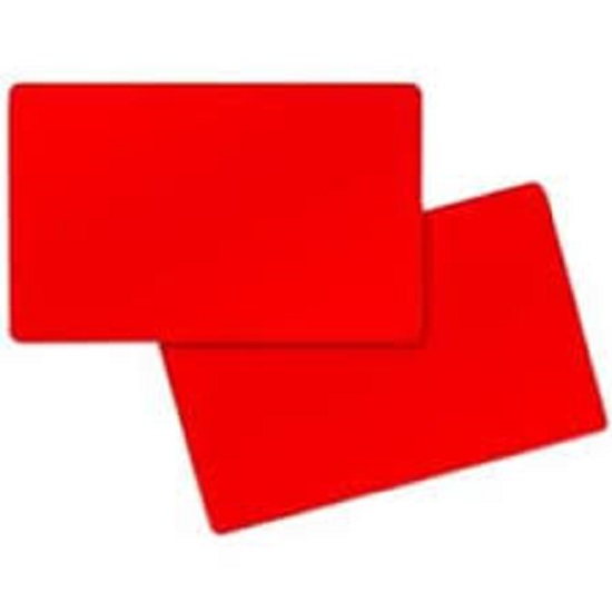 Zebra Blue PVC Card (30 mil) (500 Cards)