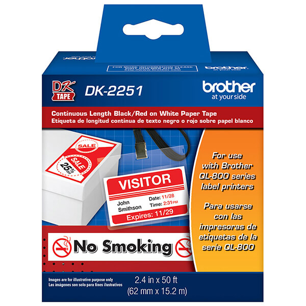 BROTHER 62MM X 15.2MM (2.44"X100') CONTI