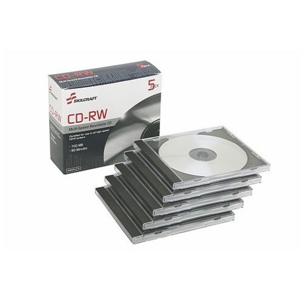 BRANDED ATTRIBUTE MEDIA DISKS, DVD-RW, 4