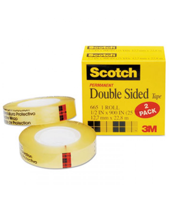 3M - Removable Double Sided Tape, 1/4in
