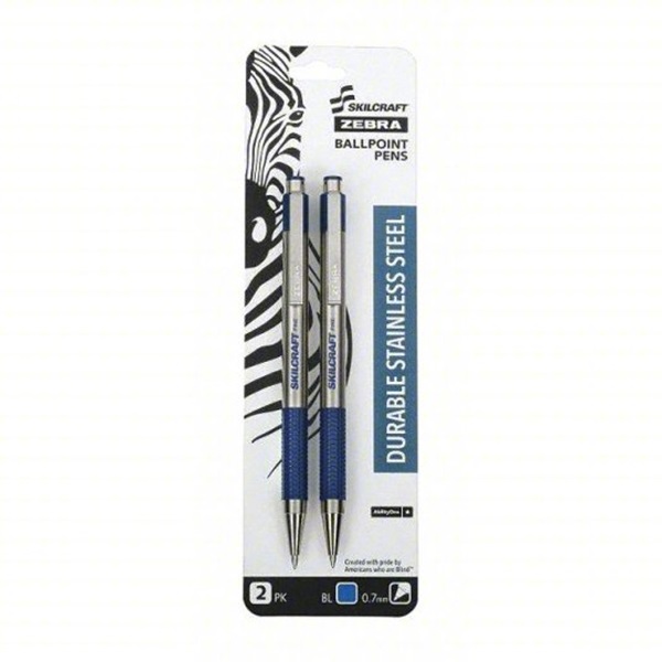 ZEBRA RETRACTABLE BALLPOINT PEN, 0.7 MM,