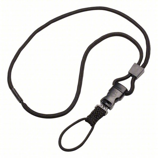BREAKAWAY LANYARD, PLASTIC LOOP FASTENER