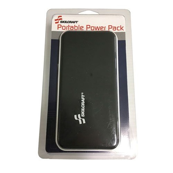 6 SKILCRAFT PORTABLE POWER PACK, USB, 6,
