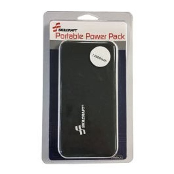 7 SKILCRAFT PORTABLE POWER PACK, USB, 12