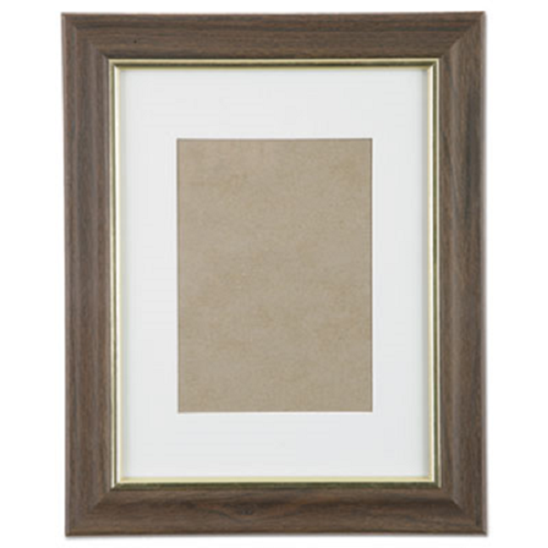 WALNUT VINYL FRAMES, CERTIFICATE/PHOTO,