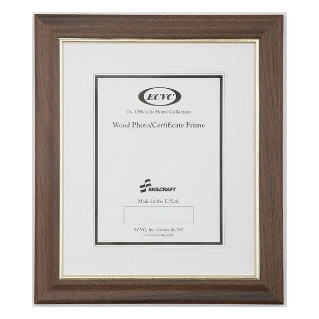 STYLE B WALNUT VINYL FRAME