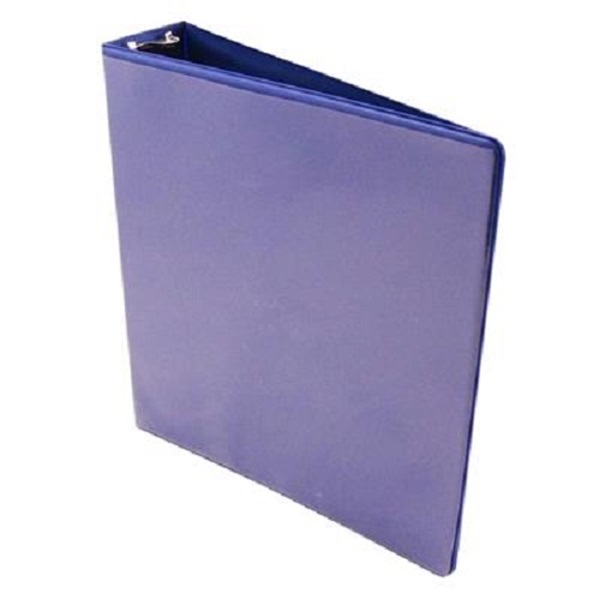 3RING BINDER WITH CLEAR OVERLAY    2 IN