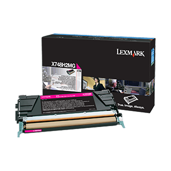 Lexmark High Yield Magenta Toner Cartridge (10000 Yield) (For Use in Model X748) Lexmark High Yield Magenta Toner Cartridge (10000 Yield) (For Use in Model X748)