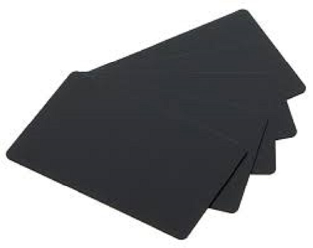 Zebra Food Safe PVC Card (30 mil) Black