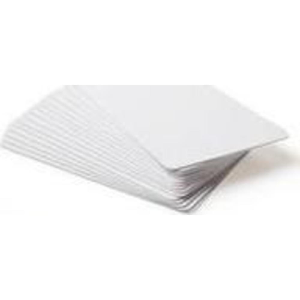 ZEBRA FOOD SAFE PVC CARD (30 MIL) WHITE