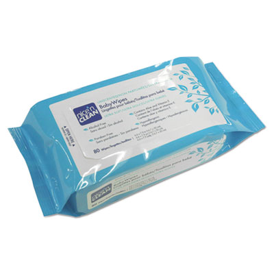 WIPES,NICE'CL BABY UNSNTD