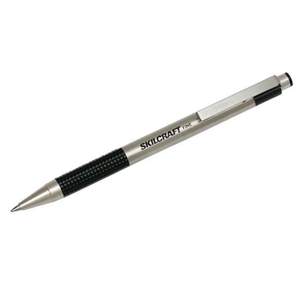 ZEBRA RETRACTABLE BALLPOINT PEN, 0.7 MM,