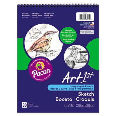 SKETCHBOOK,9X12,80LB,30SH