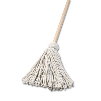 BOARDWALK Cotton Mop 48" Wood Handle