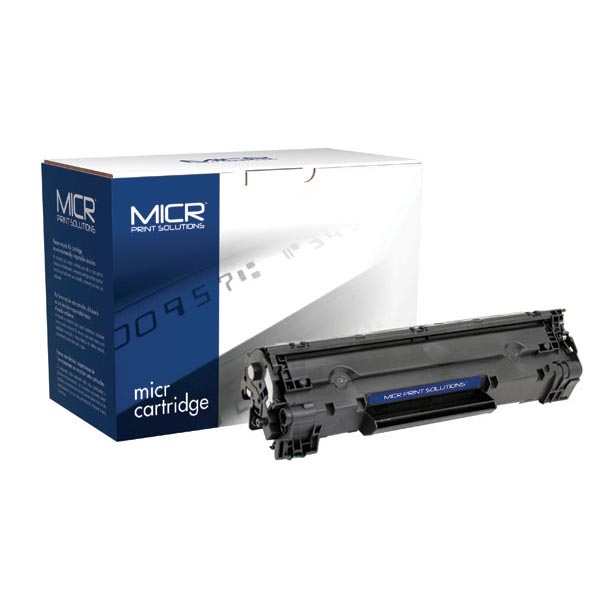Remanufactured MICR Print Solutions Magnetic Ink Character Recognition Toner, Black, Yield 1500 Remanufactured MICR Print Solutions Magnetic Ink Character Recognition Toner, Black, Yield 1500