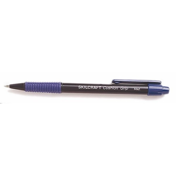 CUSHION GRIP RETRACTABLE BALLPOINT PEN,