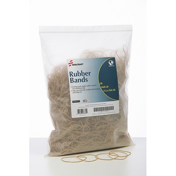 RUBBER BANDS, SIZE 117B, 7 X 1/8, 250 BA