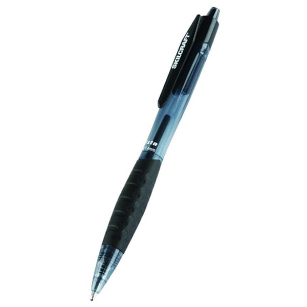 VISTA BALLPOINT RETRACTABLE PEN, BLACK I