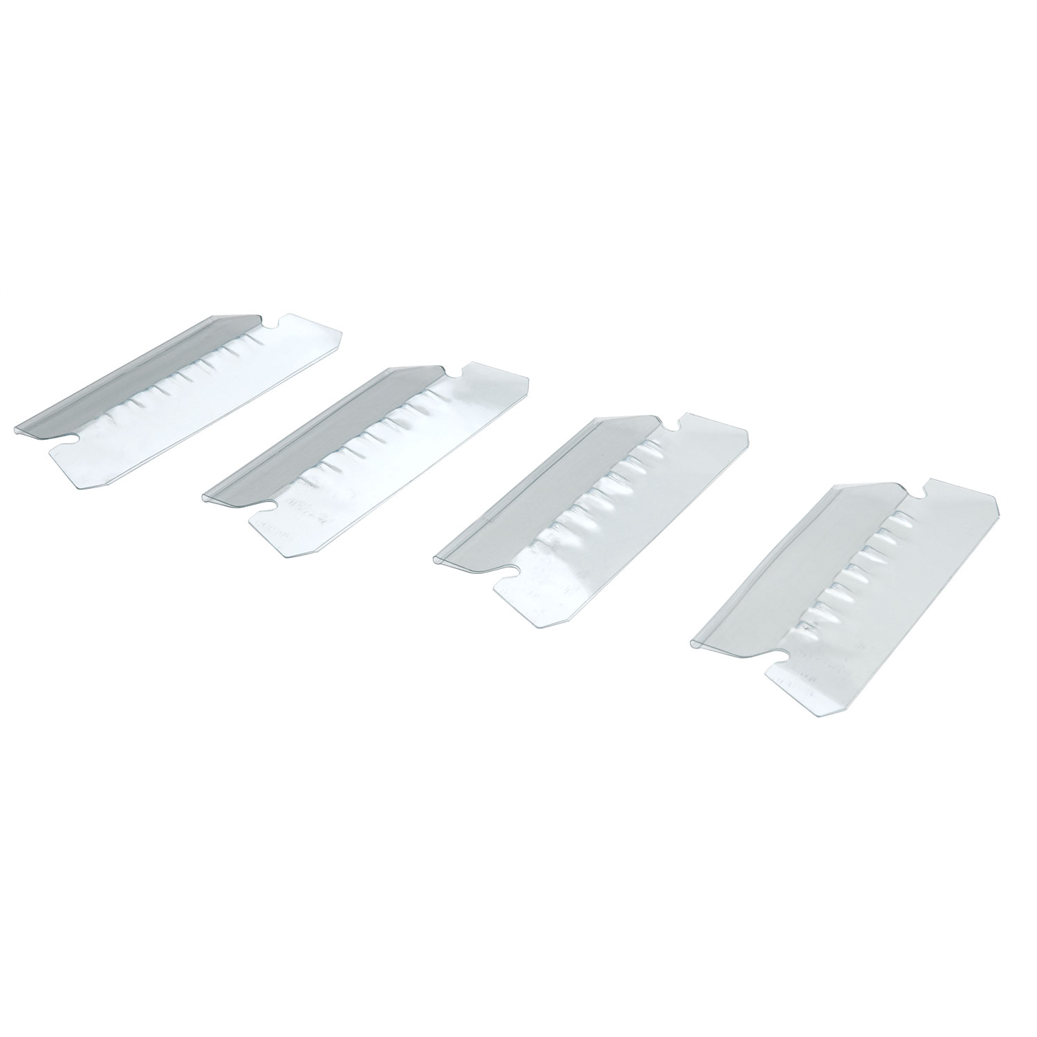 TABS FOR HANGING FILE FOLDERS, PLASTIC,